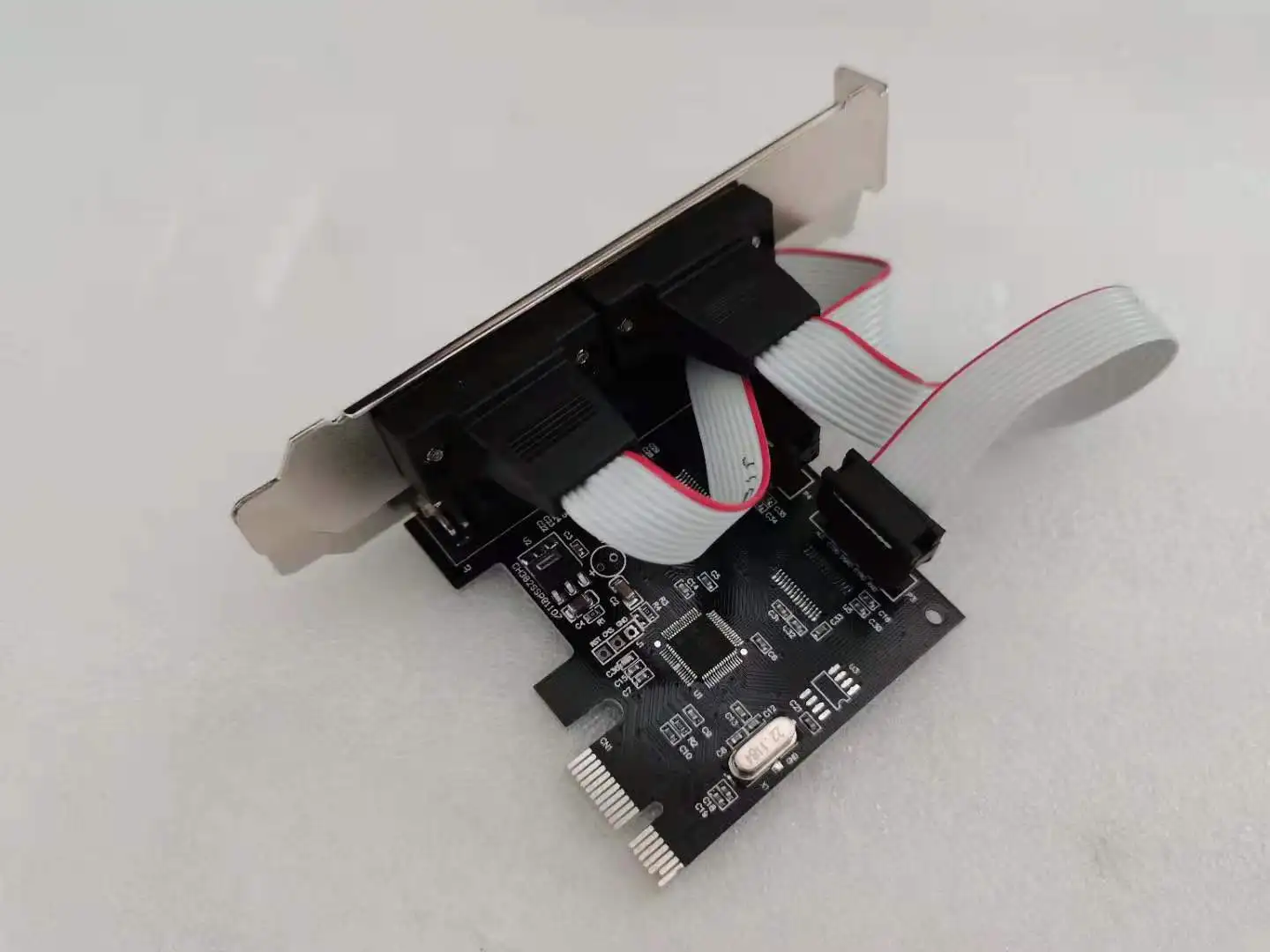 PCIe Combo Serial Parallel Expansion Card  to Printer LPT Port RS232 Com Port Adapter IEEE 1284 Controller Card WCH382 for PC