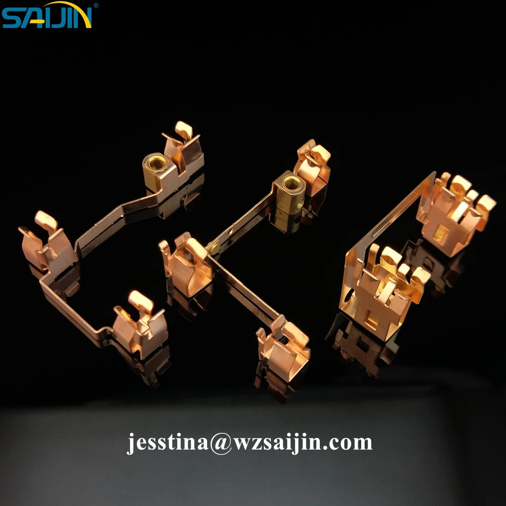 copper electrical inner sheet   wall switch metal stamping part