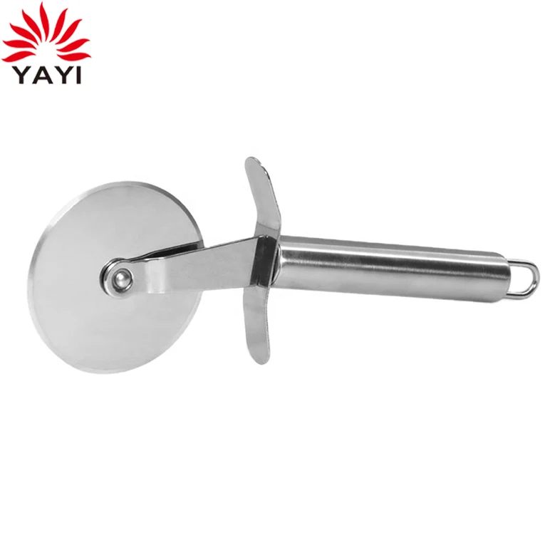 Easy to Use and Clean Super Sharp Pizza Slicer All stainless steel Pizza Cutter Wheel