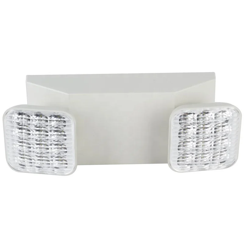 Настенное аварийное освещение 2*1 2 Вт со съемными двойными головками для коммерческого и промышленного использования