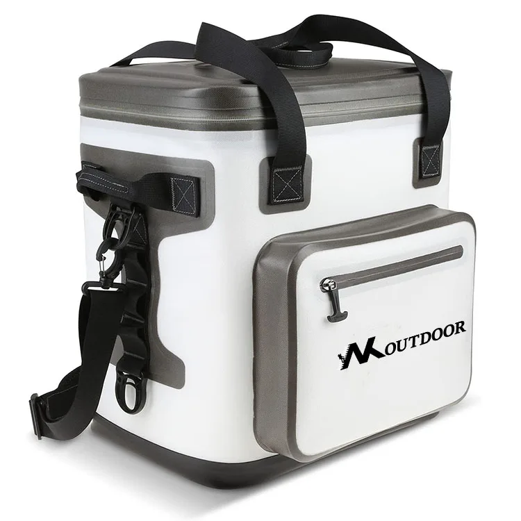 Hot Selling 24 Can Soft Sided Cooler Lunch Cooler Bag Insulated Leak Proof Portable Cooler For Beach
