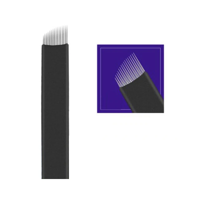 FEL 2021 Wholesale Disposable 18u Eyebrow Nano Permanent Makeup Micro Microblading Blades Needles For Microblading Machine (1600294413984)