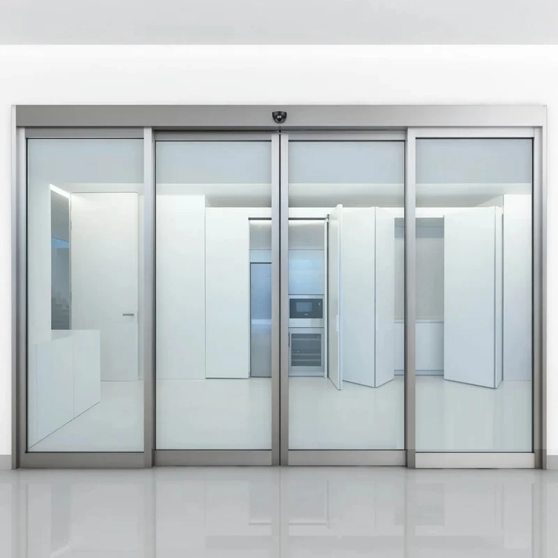 CMD-150BT Automatic Entrance Anti Pinch Sliding Door System Auto Electric Sliding Glass Door Motor For Barrier-Free Access