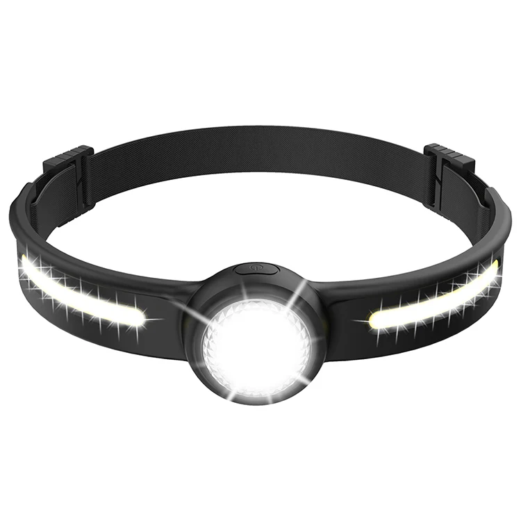 BORUiT GT10 LED Powerful Headlamp Type-C Rechargeable Headlight Memory Function Work Light Waterproof Camping Head Torch