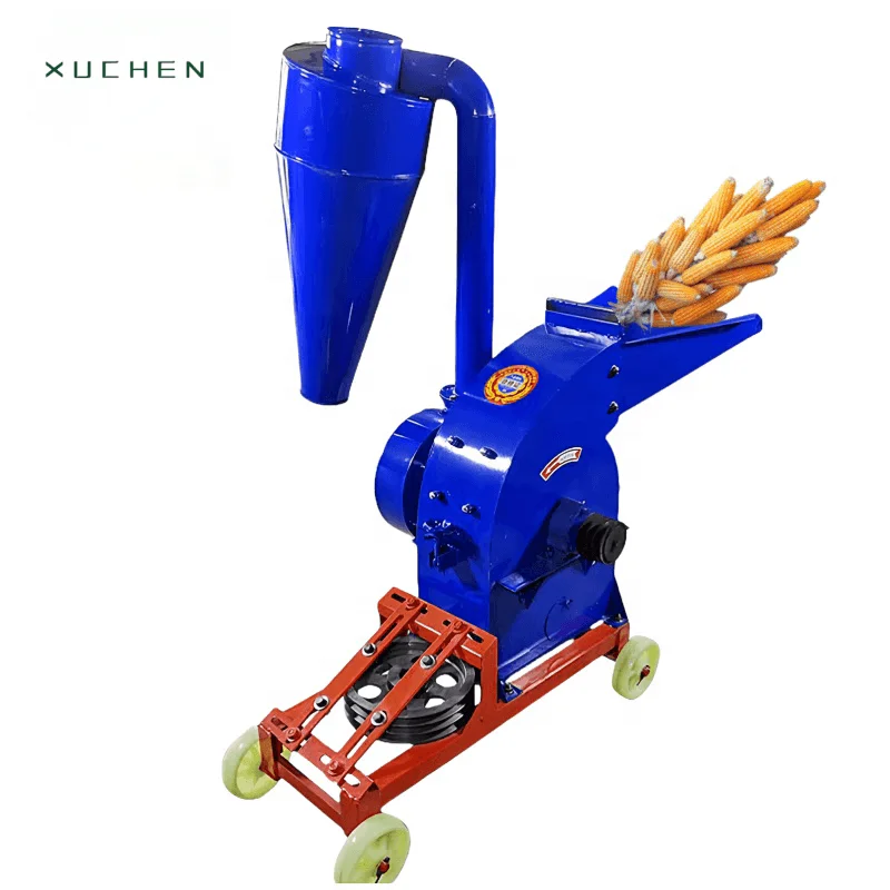 High productivity feed crusher and pellet machine diesel corn cob crusher machine feed processing machines