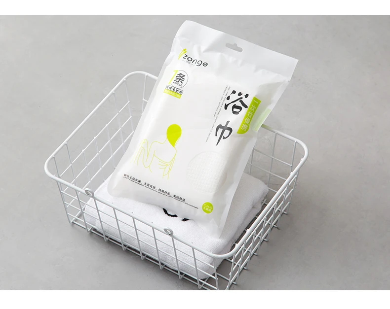 Beauty Salon Towels Bath 100% Cotton logo for Hotel Disposable Towel of