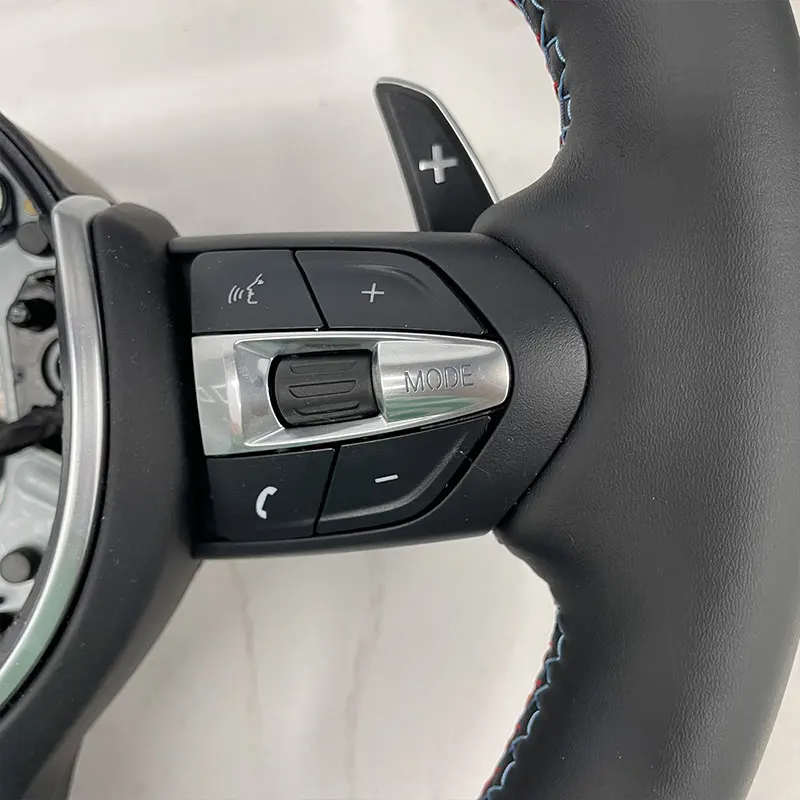 Автопроизводительный кожаный руль для Bmw F30 F32 F10 F20 F07 F01 E46 E60 E90 M3 M5 из углеродного волокна