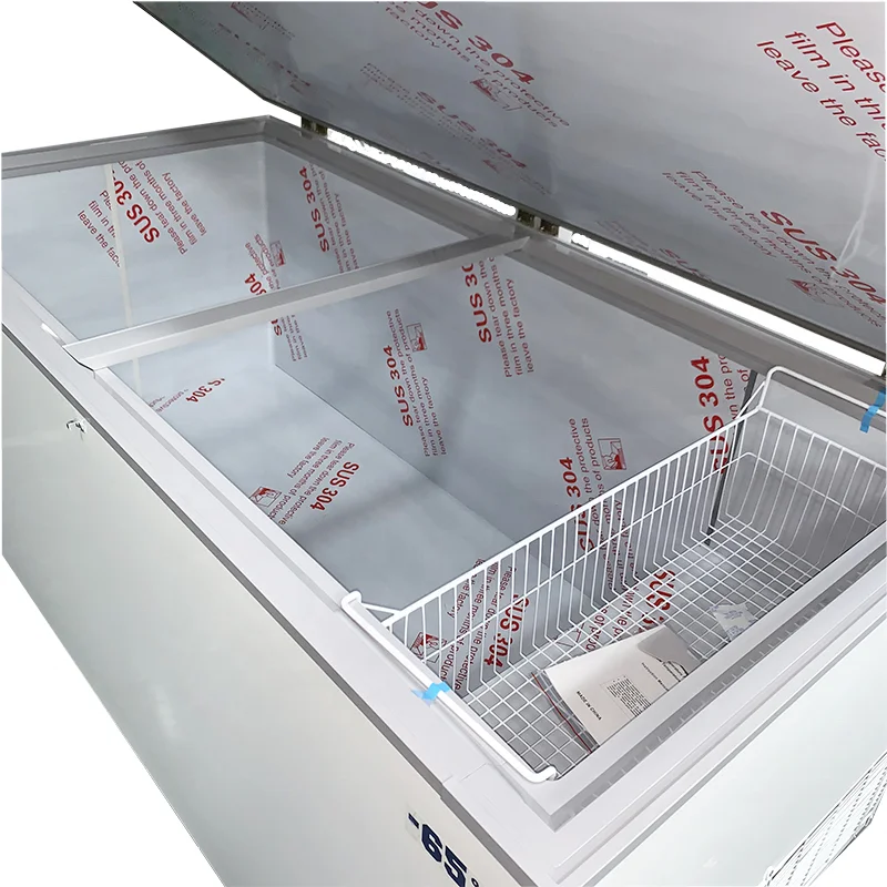 -45 degree 1000L Big Capacity Ultra Low Temperature Huge Chest Freezer  DW-45W1000
