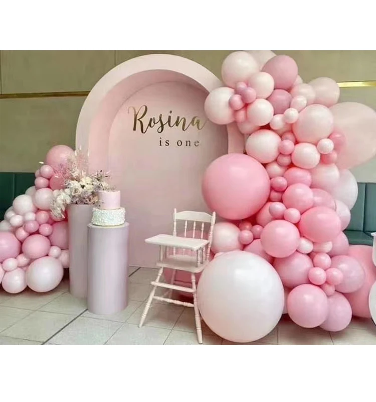 Wholesale confetti garland arch kit happy birthday balloon latex macaron balloons sets suppliers