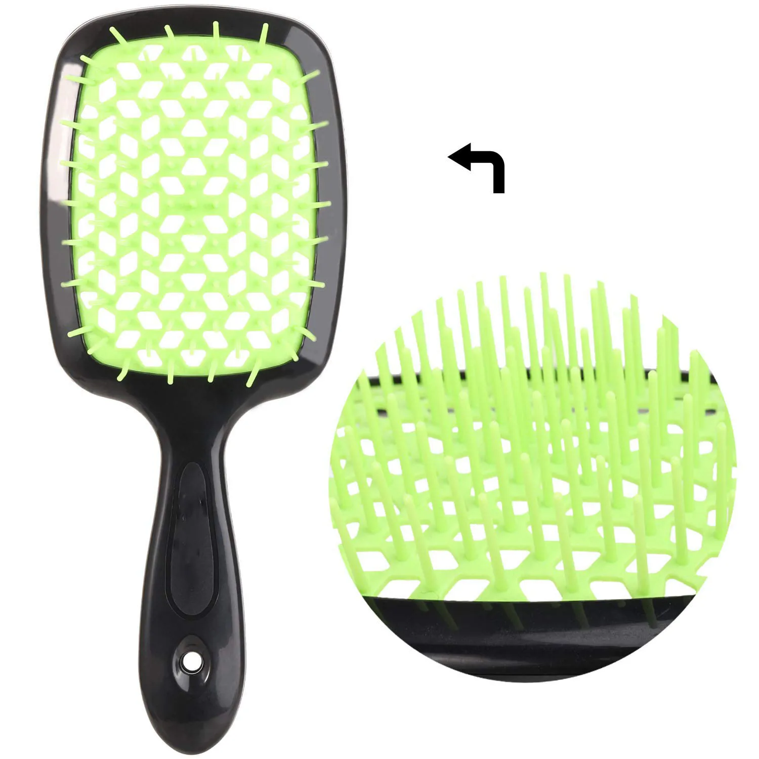 Hand Held Hair Brush Made Saloontec Centrix Brushes Headjog Household Injection Mens Wide Miao Mama New Style Nonporous Pack Of
