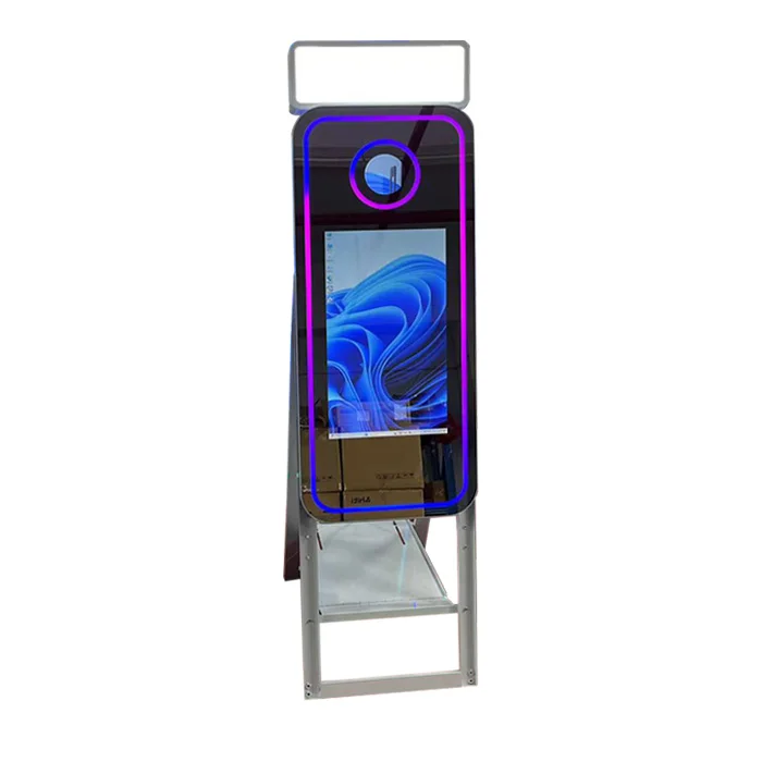 40 Inch Foldable Magic Photobooth Mirror DSLR Wedding Machine Camera Photo Booth for Party Events