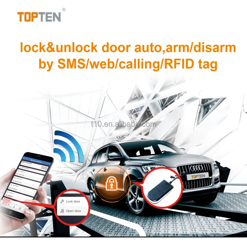 Motorcycle Car GPS Tracker with Smart Engine NO/Off Status Detection Without Acc(TN)