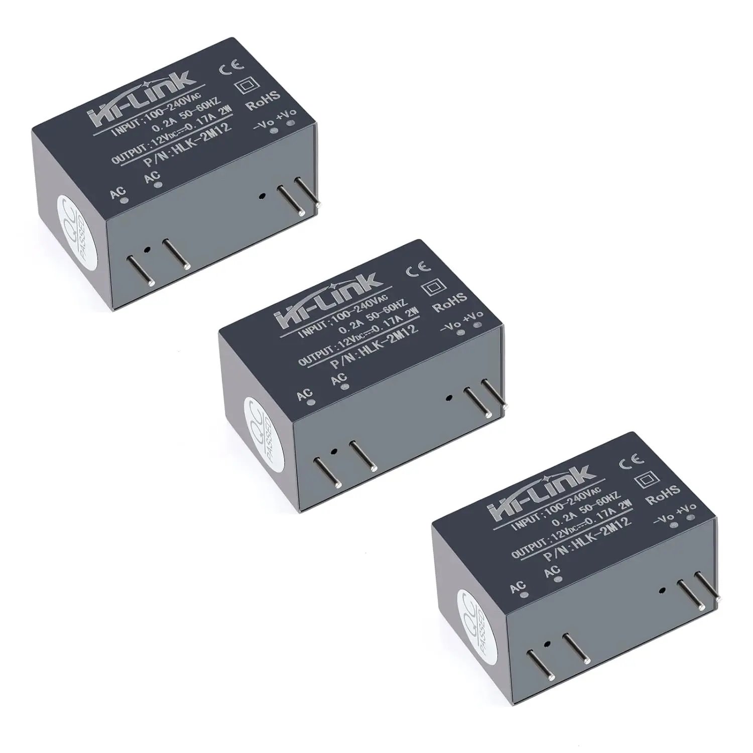 Aismartlink  HLK-2M05 Power Module Integrated circuit modules 5V 400mA AC-DC Small Isolation Switching Power Module