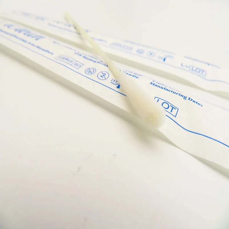 Disposable Nylon Flocked Sampling Collection Transport Sterile Lab Medical Pcr Dry Nasal Rapid Test Swab