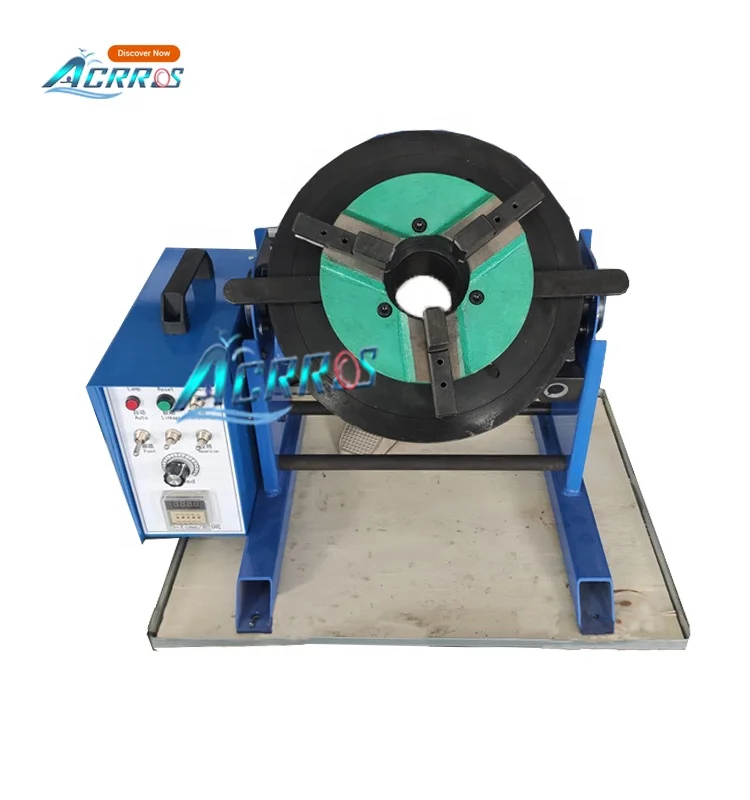 300kg Horizontal Revolving Pipe Tank Rotary Table Welding Positioner