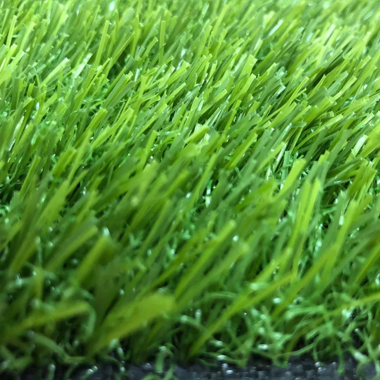Spring Leisure Green Artificial Grass 30mm Three Colors U.V Protection Outdoor Garden Playground