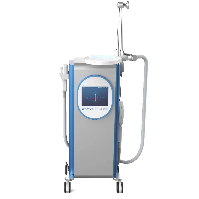 New Physiotherapy Double Channels Magnetic Pulse Therapy With High Intensity PMST MAX DUO Electromagnetic Pulse Machine