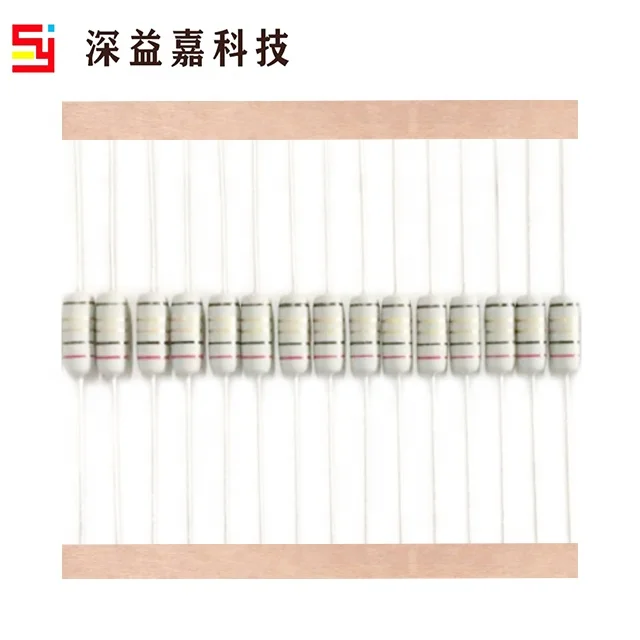 Wirewound Fuse Resistors Knp series 1w 2w Wire Wound Power Resistor Direct Sale High Quality