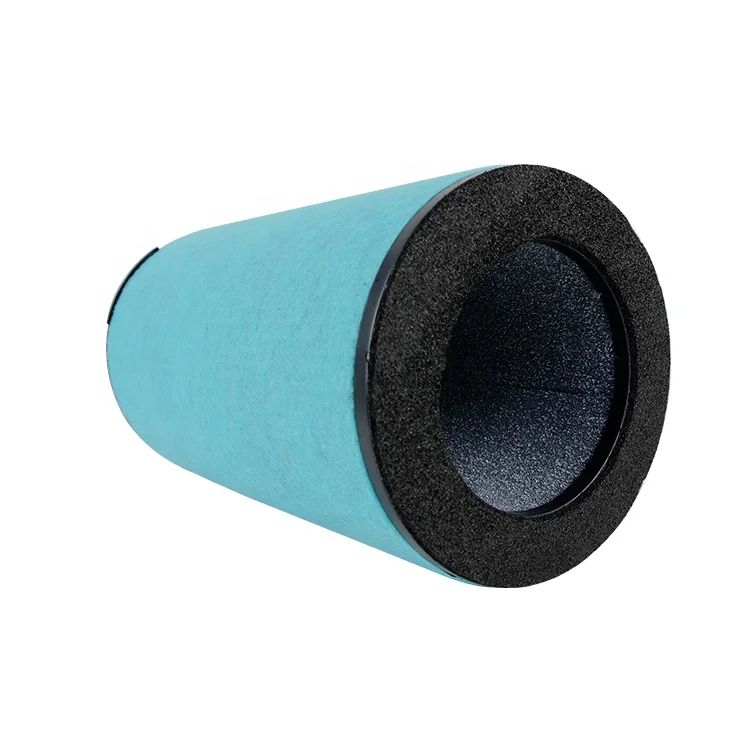 Голубой цилиндрический Воздушный Фильтр hepa, фильтр с активированным углем, воздушный фильтр-картридж
