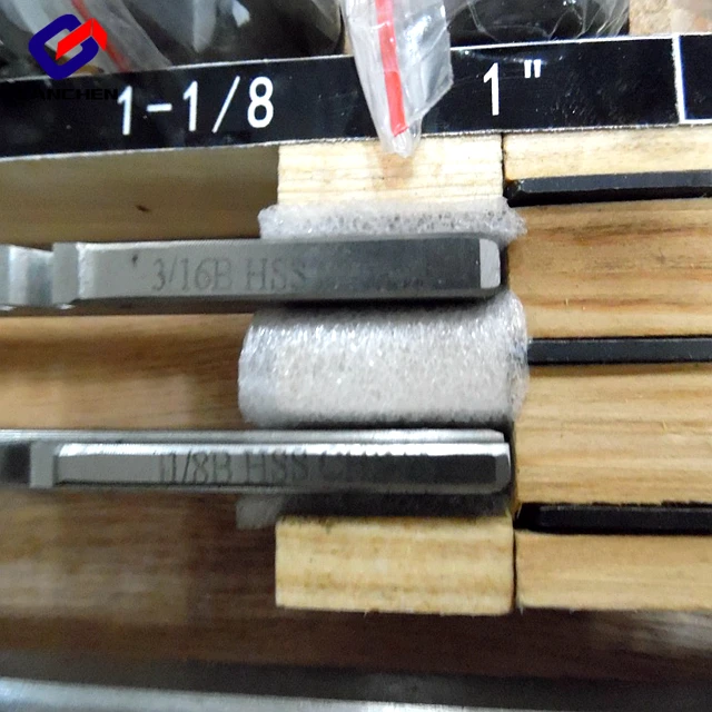 
18pcs CNC Keyway Broaches Set 1/2-1-1/2 Broach Bushing Shim Set Inch Sized High Speed Steel Cutting Tool 