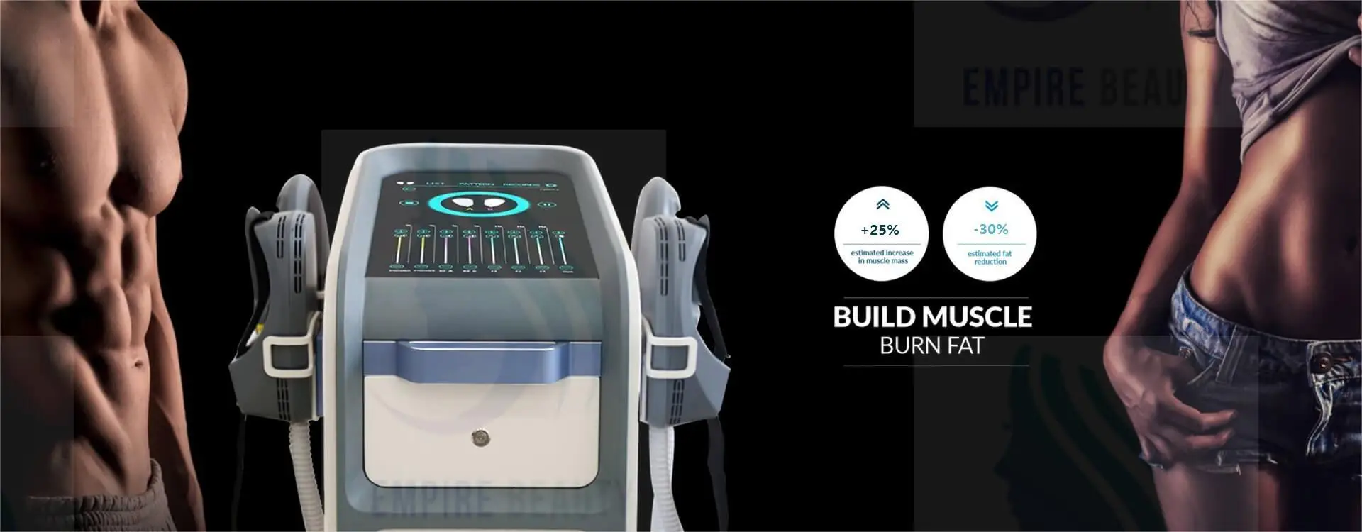 Professional 4 Handles RF Electric Muscle Stimulator Machine Sculpting EMS Slimming System Beauty Machine