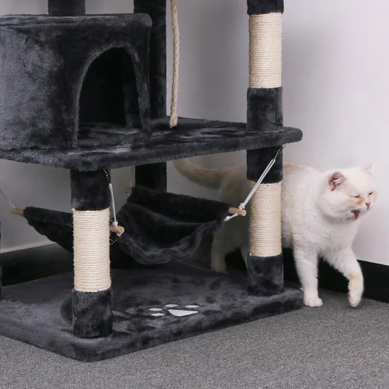 Hemp Rope Scratching Post Tree Pet Fun Chinese Product Import Cat Condo Tower
