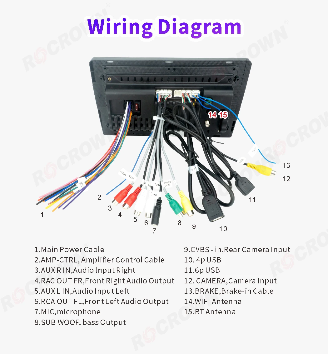 OEM Android 11 1+16 Double Din Car stereo radio 2.5D Touch screen radios car dvr camera gps navigation android auto player