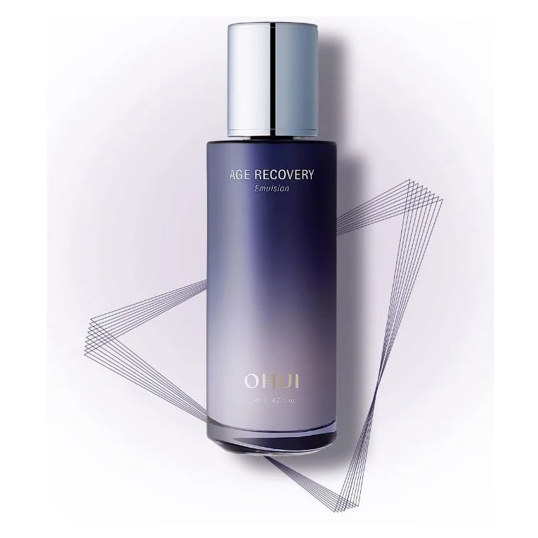 Korean Wholesale Good Price Moisturizing Hydrating Anti-aging Face Lotion OHUI Age Recovery Emulsion 140ml