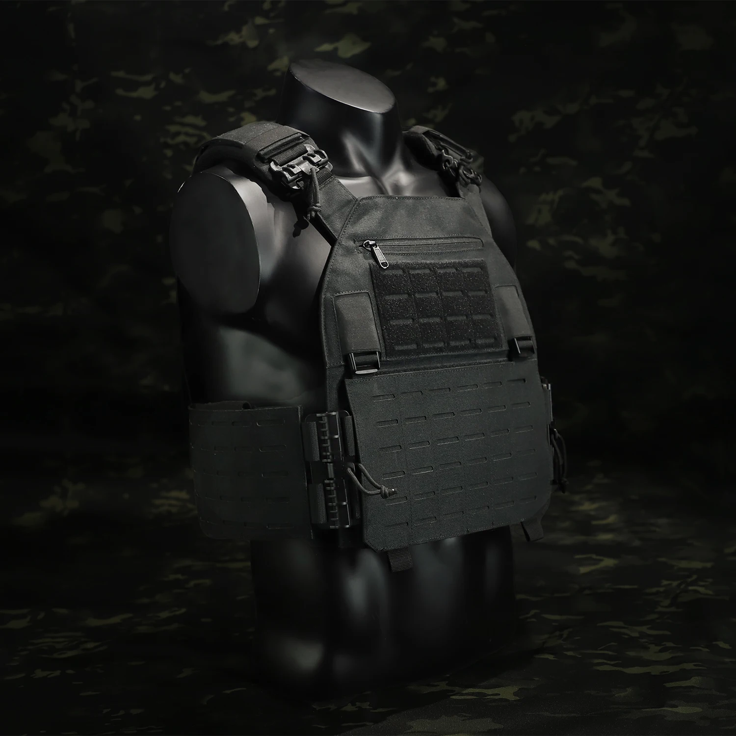High quality 1000D nylon light weight tactical armor vest with molle system