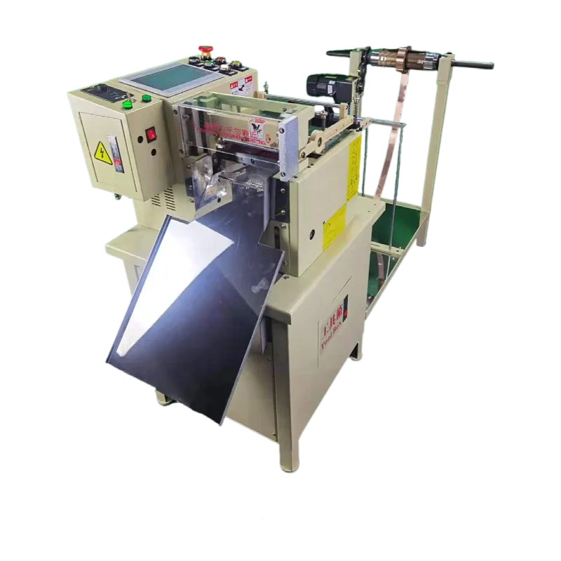 Automatic Fabric Strip Cutting Machine Elastic Ribbon Pvc Tape Belt Paper Cutter Machine