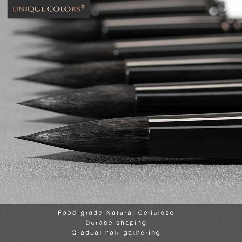 Professional Artist Pointed Hair Paint Brush Manufacture China Watercolor Paint Brushes Set For Acrylic Oil Watercolor Painting