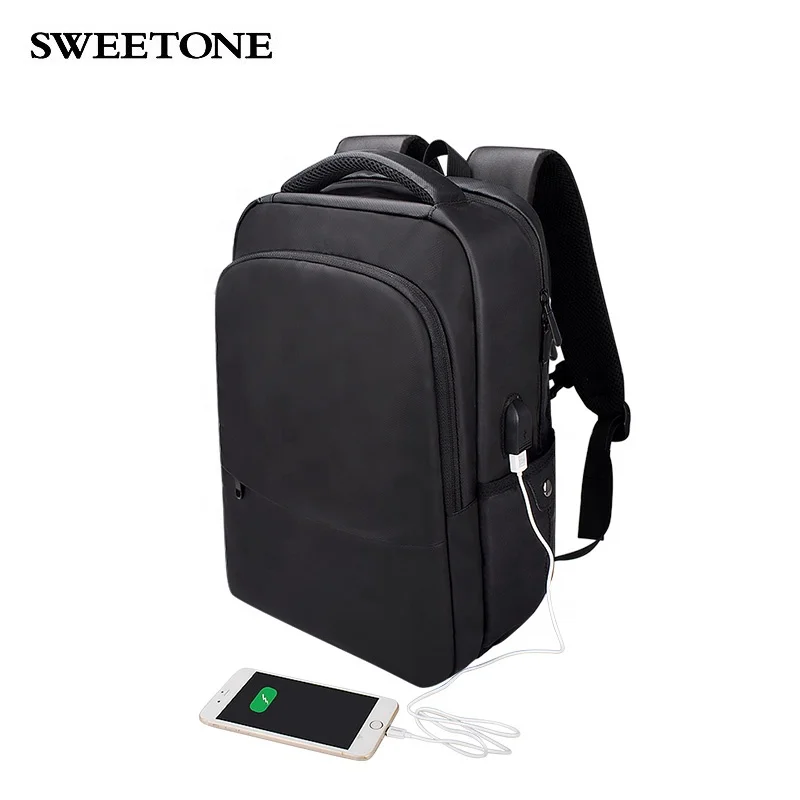 
OEM Branded Custom Logo Black Polyester Waterproof Marco Polo Antitheft Durable Swiss Sport Business Laptop Backpack 