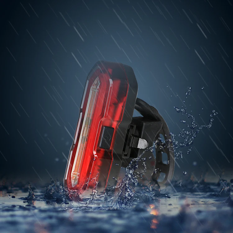 High Quality Cycling Bicycle Rear Light Mountain Road Safety Tail Bike Lights Strobe Mode COB LED Bike Warning Light