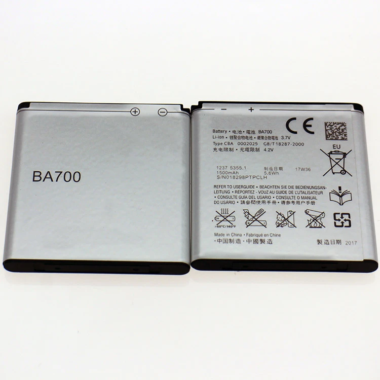 High Quality Mobile Phone Rechargeable Batteries For Sony Ericsson BA700 St21i Lt16i Mt11i Mt15i