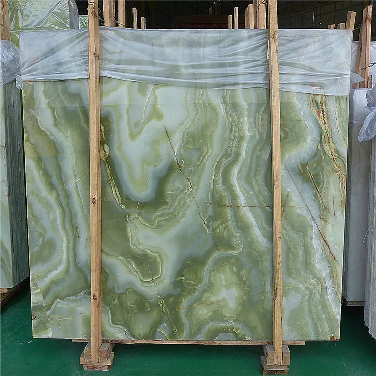 
green marble jade stone light for flooring Good price high quality 