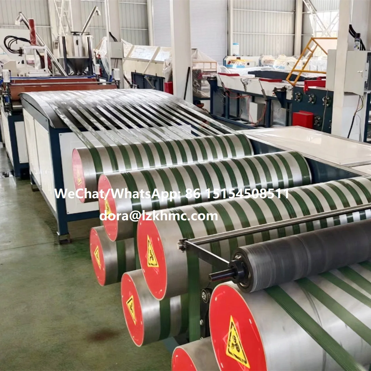 PP Raffia Twine Stretching Machinery Plastic Extrusion Line/ PP Raffia Tape Yarn Extruding Making Machine