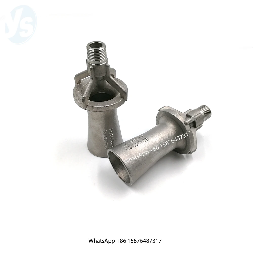 YS High Quality Stainless Steel Liquid Agitation Nozzle, Mixed Flow Eductor Nozzle, Turbo Mix Nozzle
