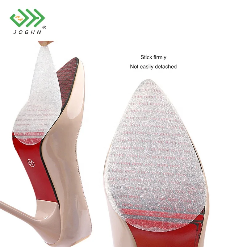 JOGHN Sole Anti Slip Wear Resistant High Heeled Shoe Pad Sole Protective Film Non Cutting Outsole Shoe Stickers