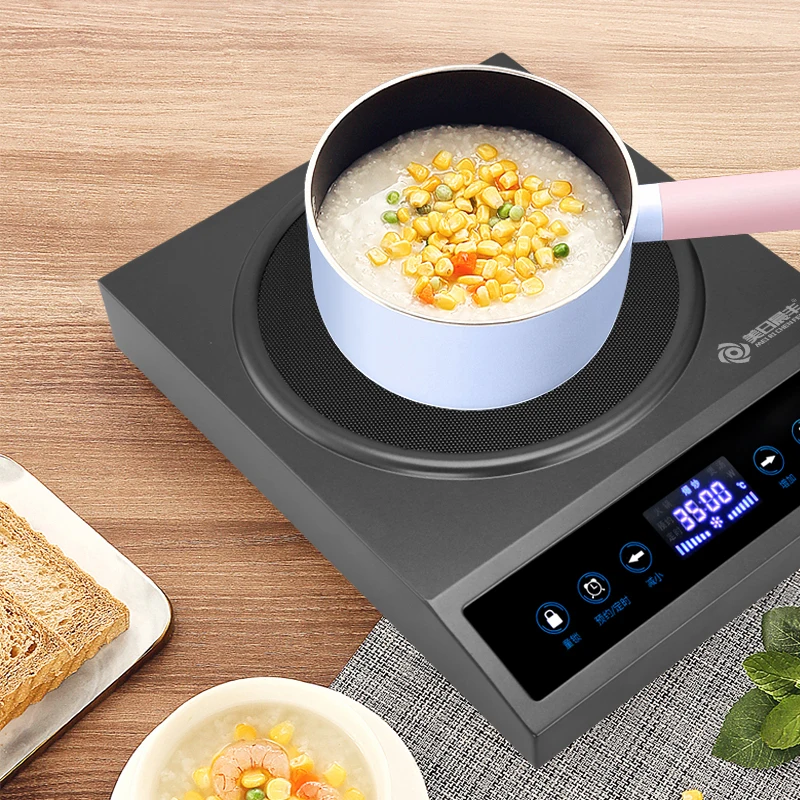 Factory Supply New Desig Black Color Stainless Steel Hotpot Wok Induction Induction Cooker For Sale