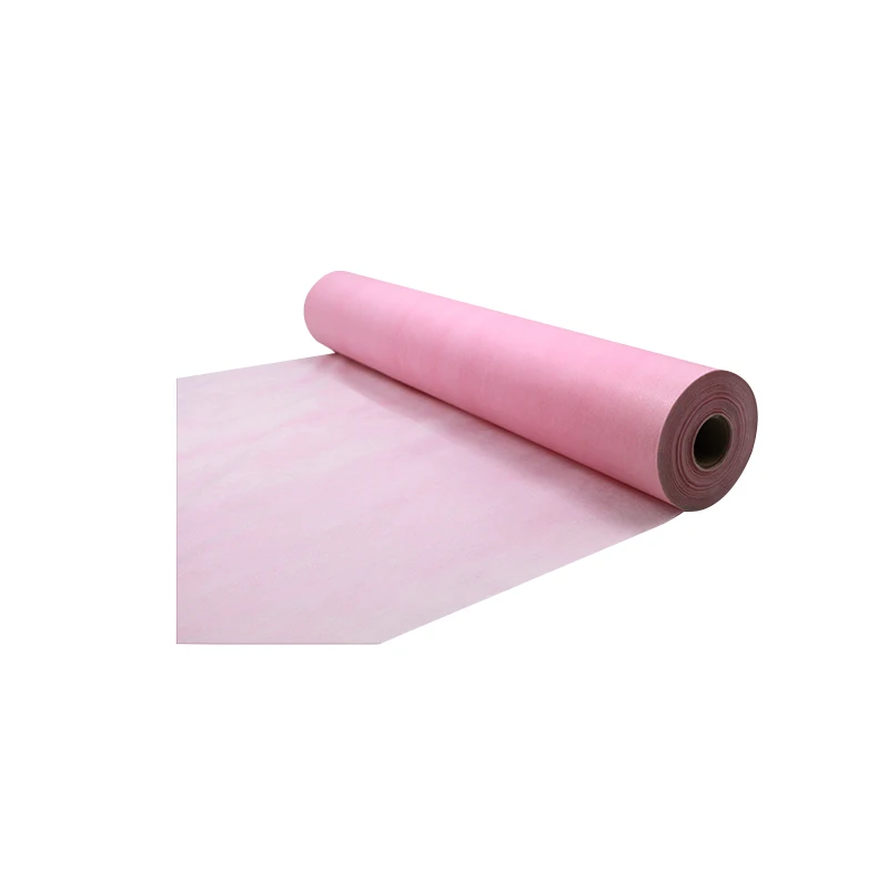 Гигиенический синий гидрофильный 100 полипропиленовый спанбонд нетканый материал для спа-постельного белья