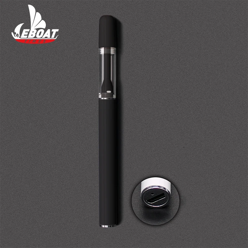 New tech no lead cbd atomizer 310mAh rechargeable 0.5ml 1ml cbd vape for disposable vaporizer