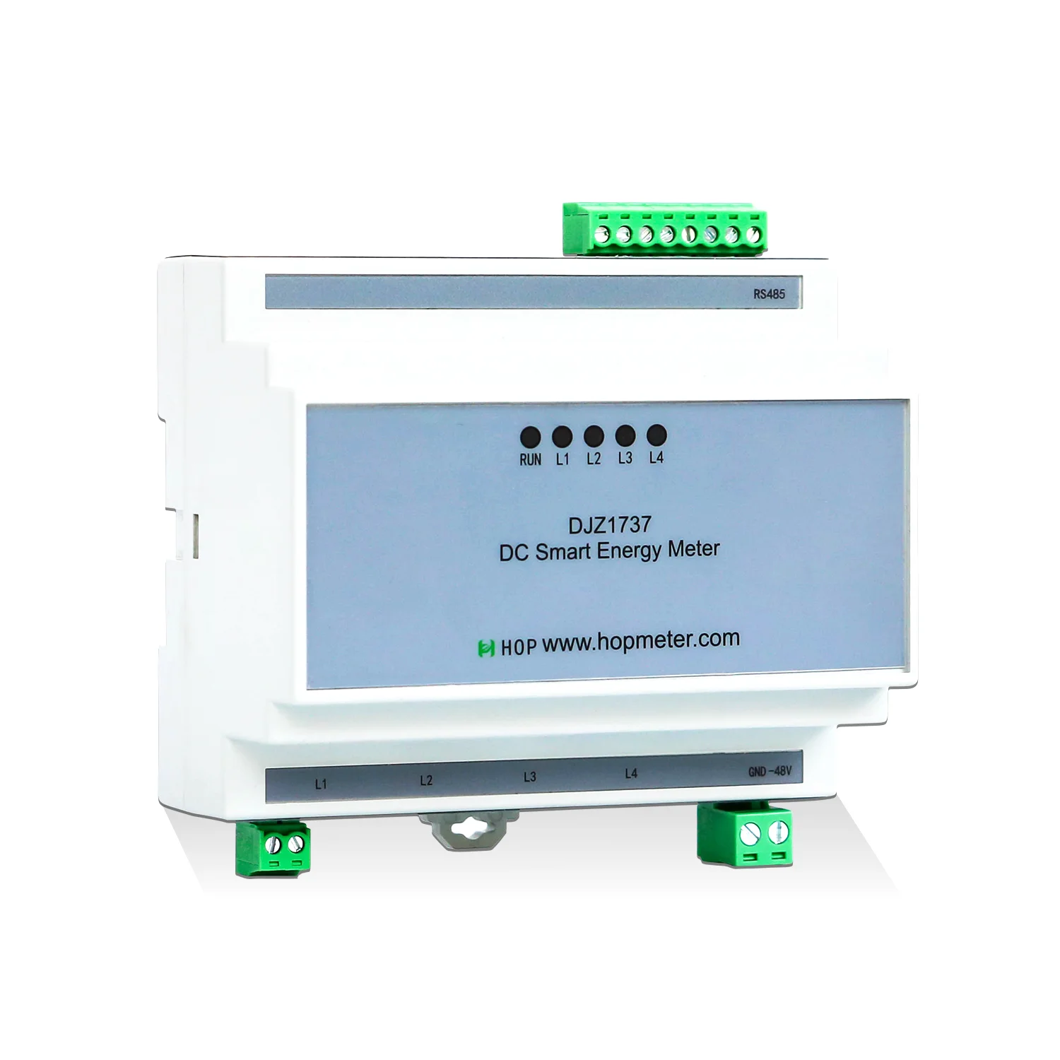 Hop Modbus/DLT din-рейка счетчик электроэнергии smart 48VDC 100A с датчиком Холла