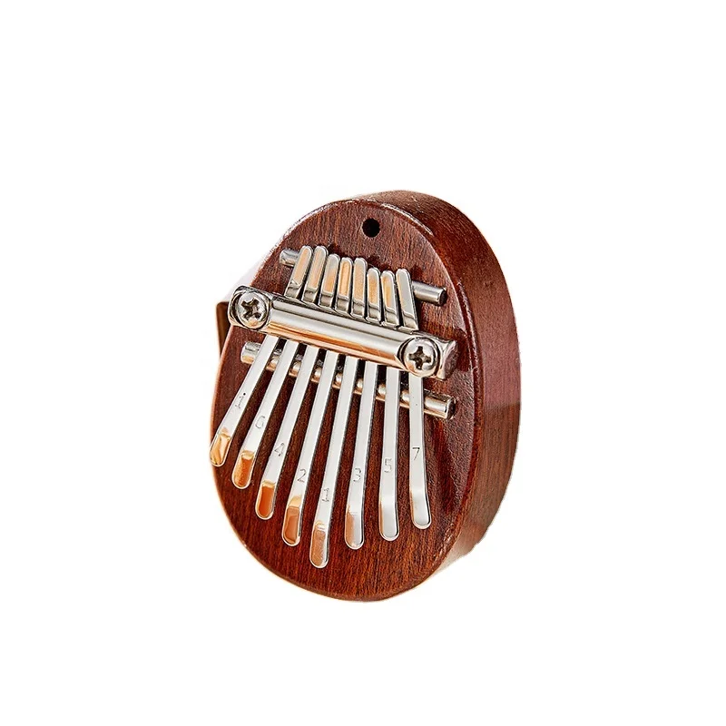 2024 Hot Sales 8 Keys and 17 Keys Portable Thumb Piano Solid Wood Mini Kalimba