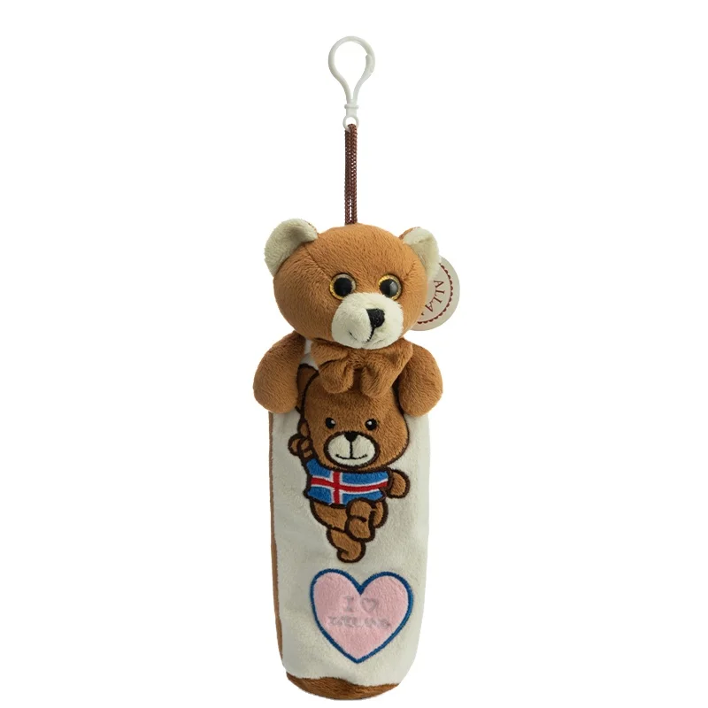
Hot Selling Stuffed Animal Various Plush Teddy Bear Keychain 