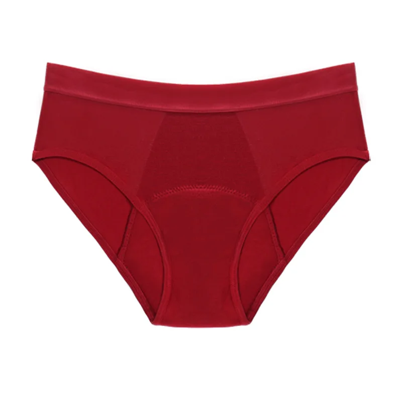 2021 Hot lingerie Undies Reusable Level 4 Layers Bamboo Fiber Leakproof Plus Size XL Menstrual Underwear Period Panti Panties