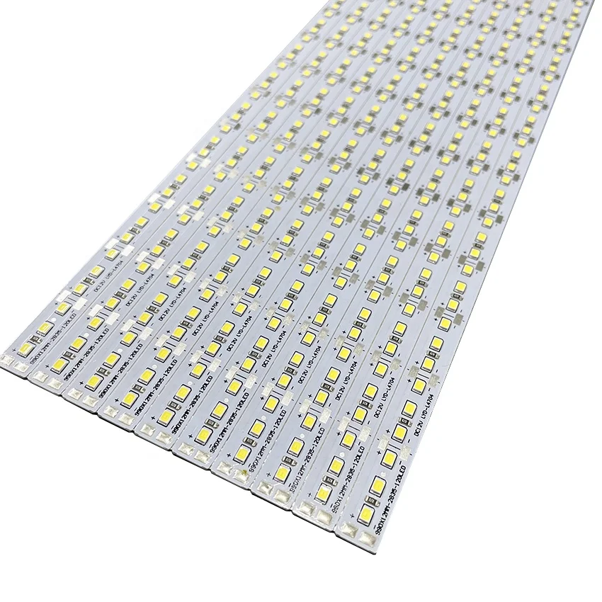 12v 24V smd 2835 120d полка шкафа дисплея светодиодная жесткая световая лента