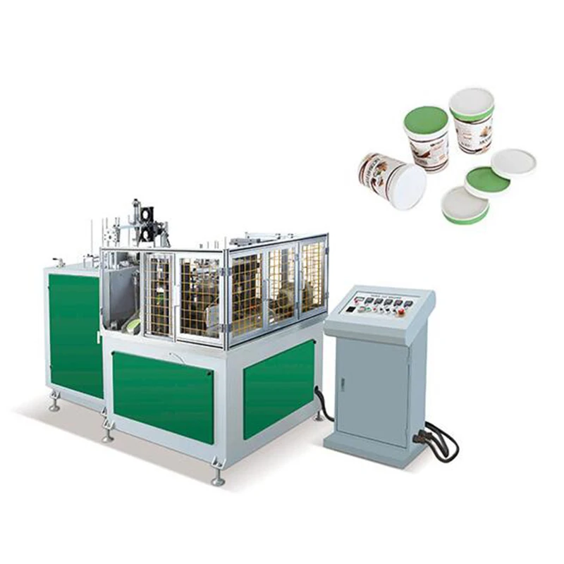 ZX-60 Automatic Paper Lid Making Machine For Coffee/Ice Cream/Soup Covers