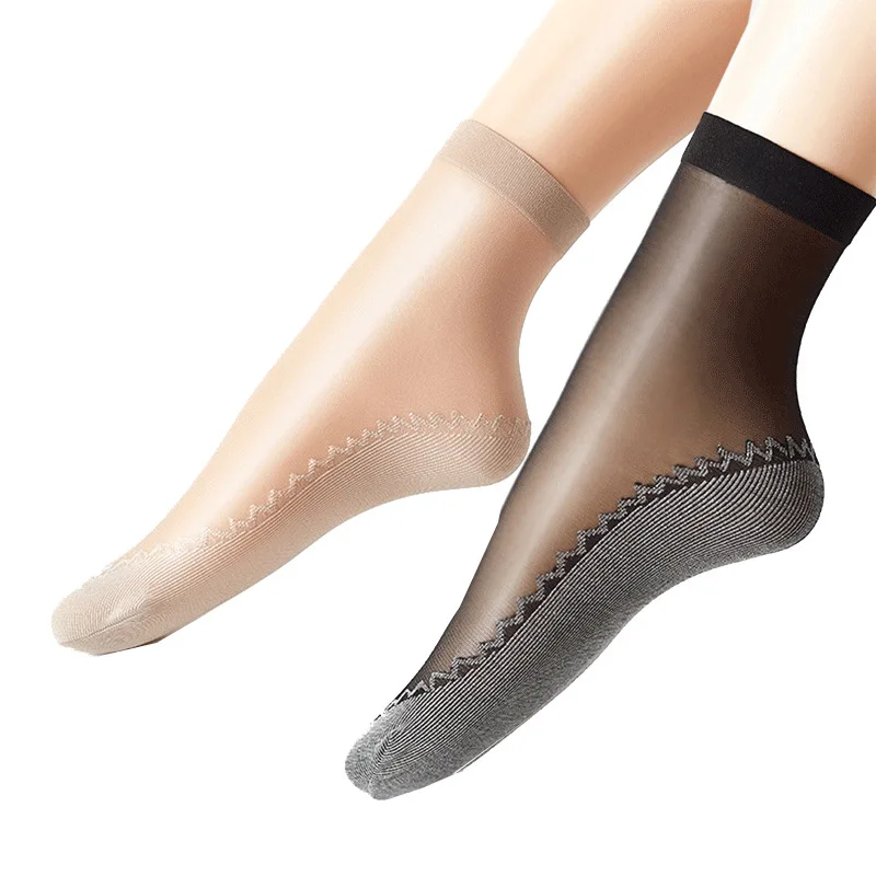 
Wholesale cheap multi-choice with good quality Nylon lady silk stocking socks women 