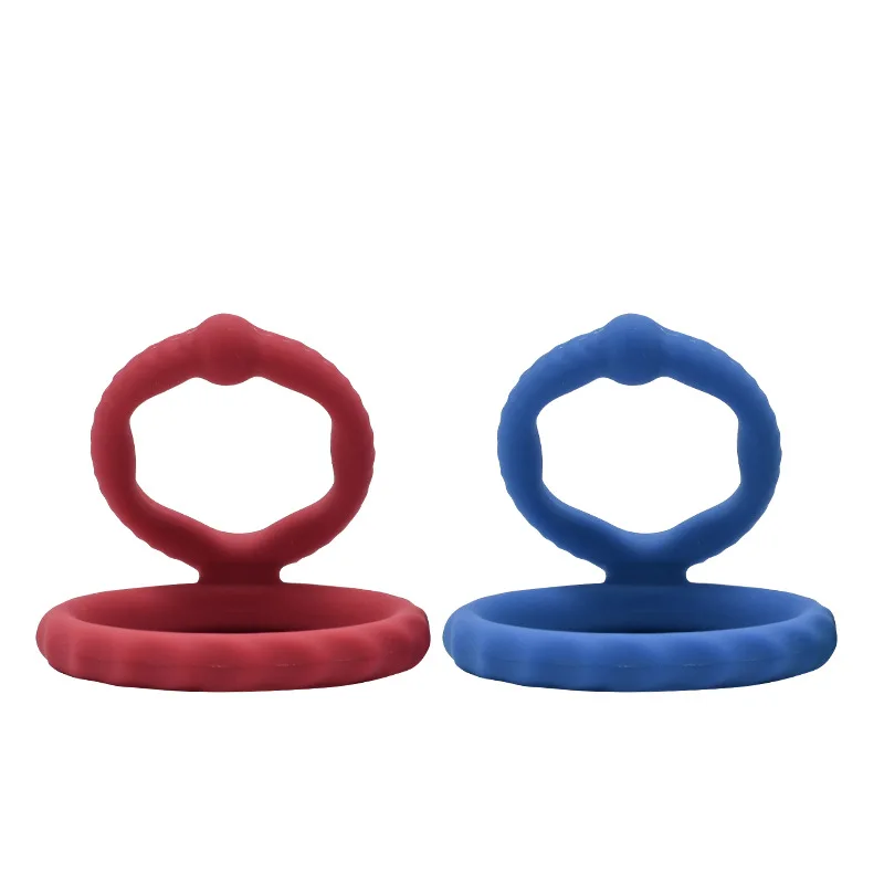 Penis cock double ring