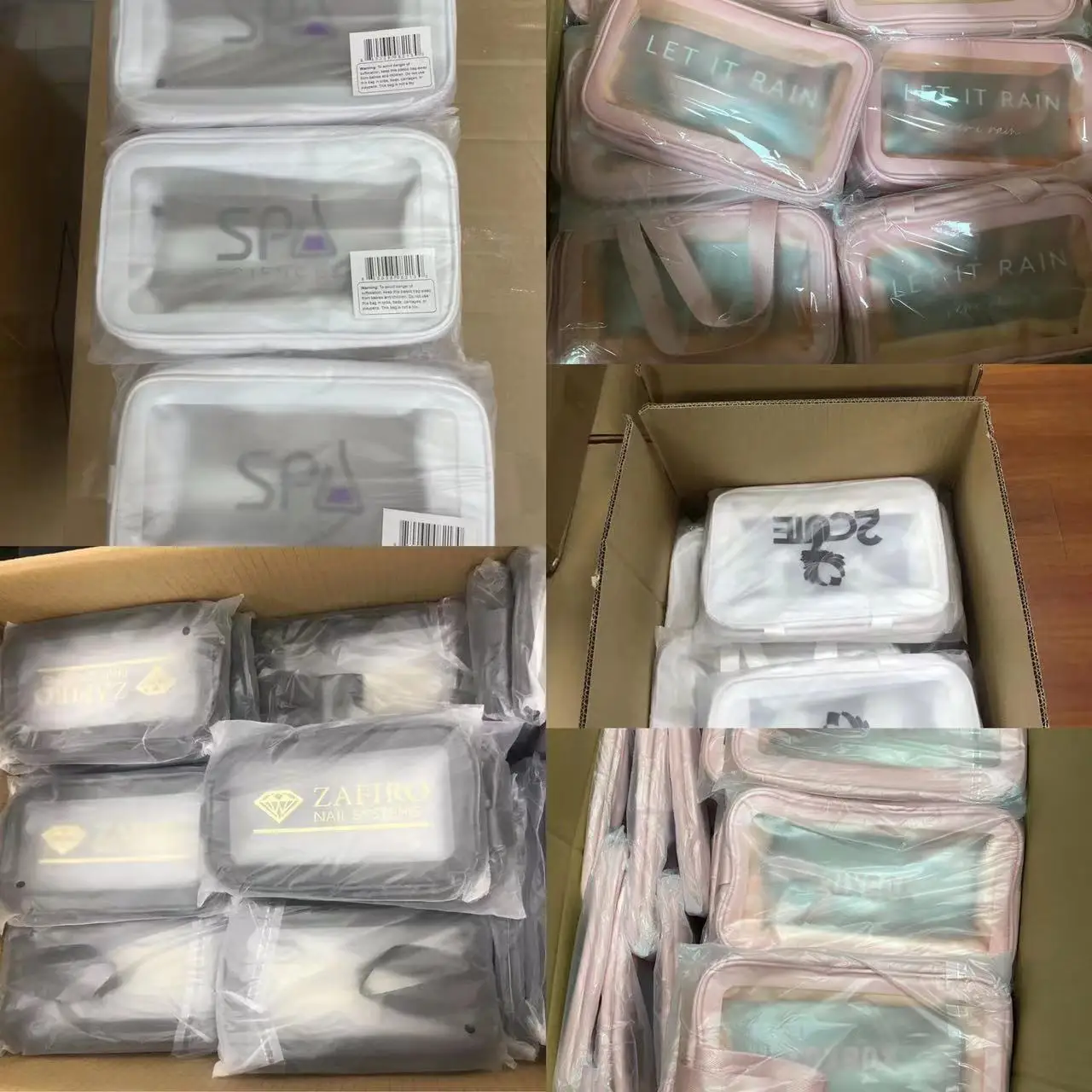 Водонепроницаемый Органайзер с логотипом на заказ Подарочная сумка из ПВХ дорожная косметичка для макияжа чехлы